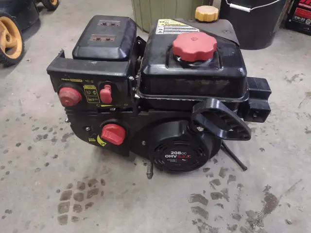 Moteur pour souffleuse a neige fendeuse ou rotoculteur 208 cc