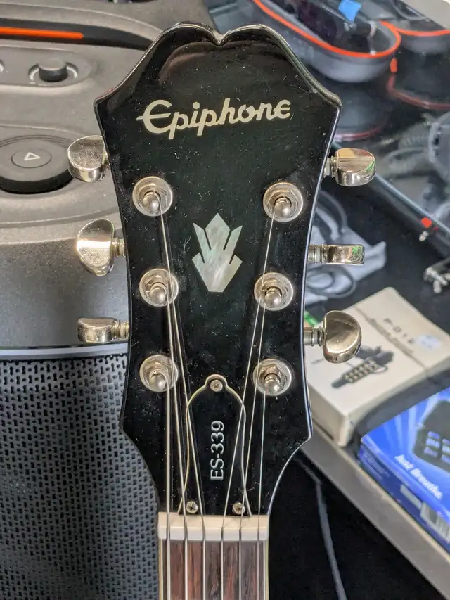 Epiphone es-339 Pro Royal Guitar w/case (#19017) - Photo 3