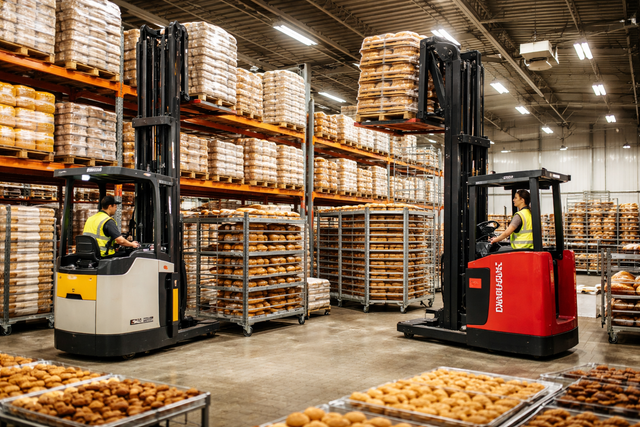 Forklift operator (Dockstocker&Raymond Reach)