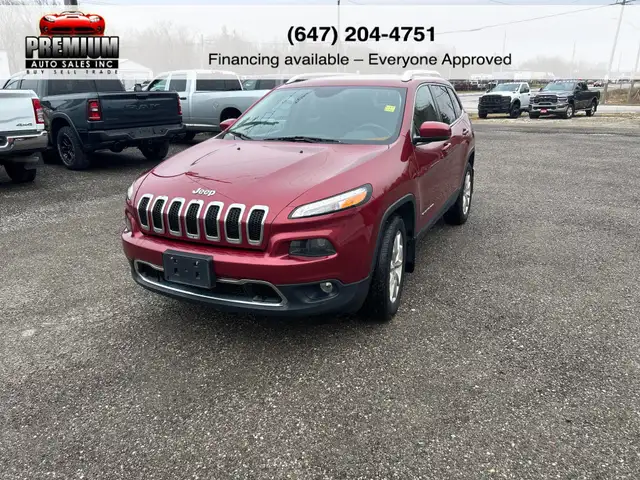 2015 Jeep Cherokee  3 YEAR WARRANTY INCLUDED