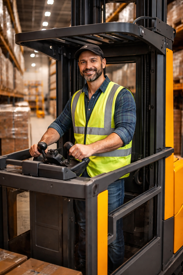 Order Picker Forklift Operator