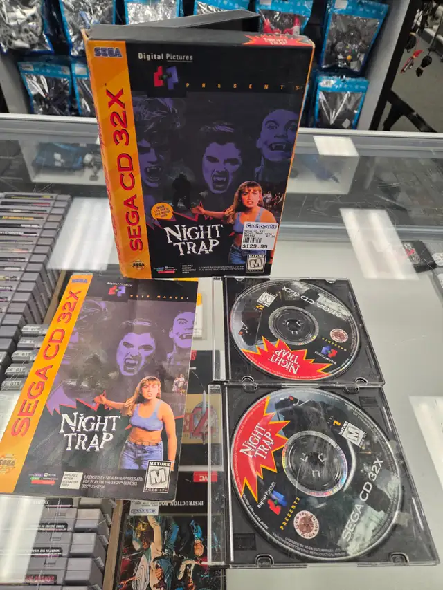 Sega CD 32X NIGHT TRAP @ Cashopolis!!! - Photo 2