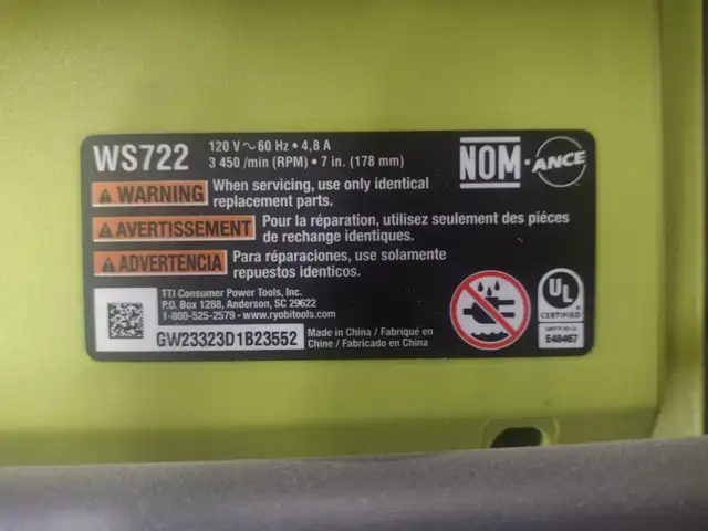 Scie a céramique RIOBY avec support comme neuve. - Photo 3