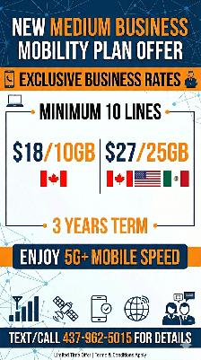 Bell Medium Business Mobility Offer