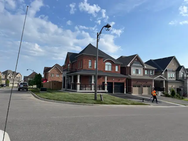 Durham region sodding installation