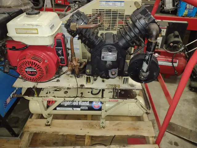 Compresseur a air a essence INGERSOLL RAND avec moteur HONDA 9 h