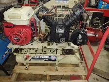 Compresseur a air a essence INGERSOLL RAND avec moteur HONDA 9 h