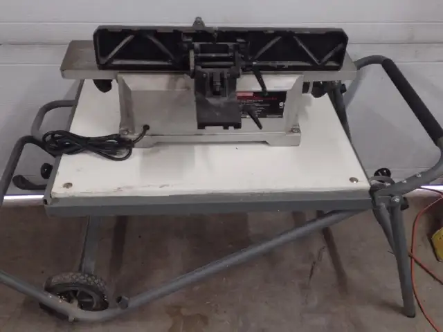 Dégauchiseuse raboteuse CRAFTSMAN DE 6'1/8 sur support pliant - Photo 2