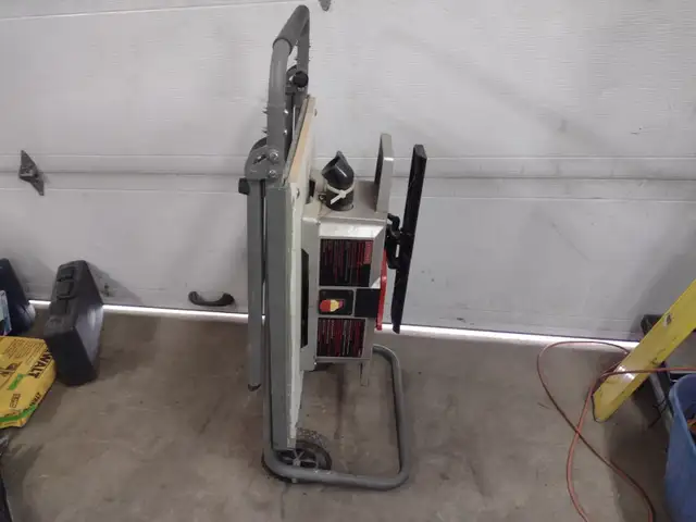 Dégauchiseuse raboteuse CRAFTSMAN DE 6'1/8 sur support pliant - Photo 5