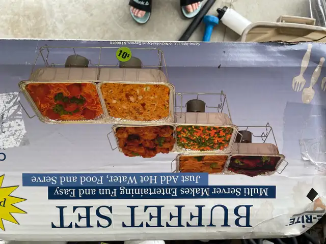 BUFFET SET BRAND NEW NEVER USED - Photo 4