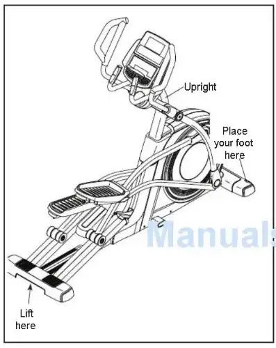 HOME GYM: NordicTrack E 11.7 Elliptical Manual - Photo 5