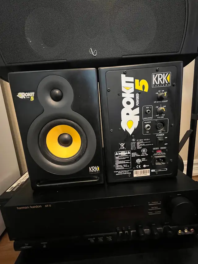 Used Rockit 5 Speakers and Harmon Kardon Receivers For Sale