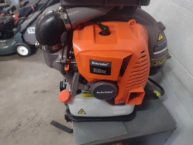 Souffleur a feuille SCHRODER SR-6400L 63.3cc flambant neuf - Photo 2