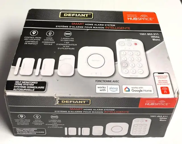 Defiant Smart Home Alarm Kit with WiFi and Bluetooth