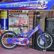 Vélo enfant 16 Garneau avec freins à main 4-6 ans CERTIFIÉE 100%