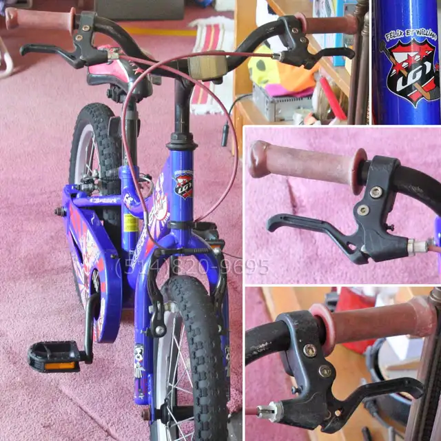 Vélo enfant 16 Garneau avec freins à main 4-6 ans CERTIFIÉE 100% - Photo 3