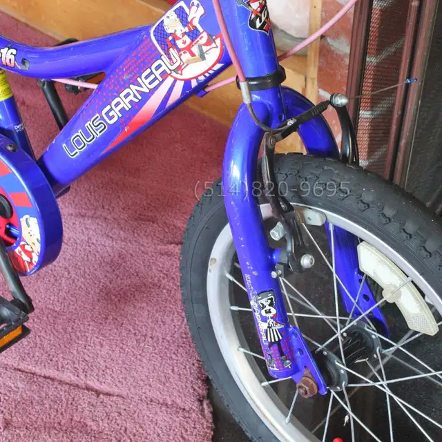 Vélo enfant 16 Garneau avec freins à main 4-6 ans CERTIFIÉE 100% - Photo 4