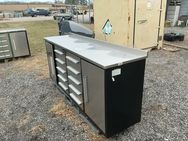 Industrial 7FT Steel Workbench