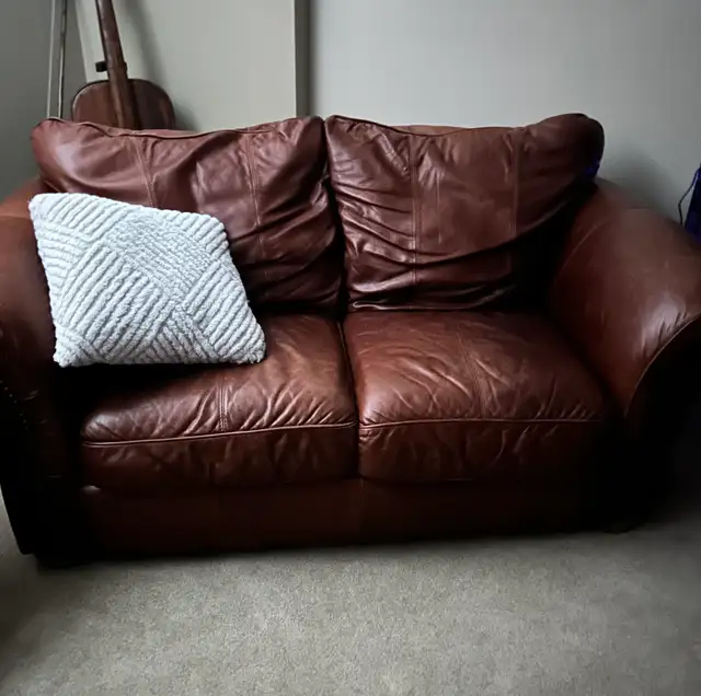 FAUTEUIL EN CUIR D’ITALIE - Photo 2