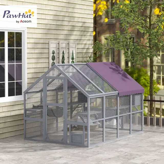 PawHut Catio Outdoor Enclosure - Photo 3