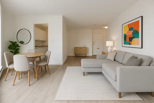 South Facing 1-Bedroom Apartment in Quiet Building in Brampton - Photo 2