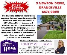 A 2 Family Home in Orangeville, all DONE and Ready for YOU!