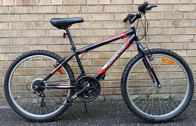 Pair of Supercycle SC1600 Youth MTBs – 24' – Ready to Ride! - Photo 2
