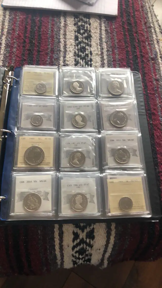 Lots of Silver and graded coins  ship anywhere in Canada - Photo 7