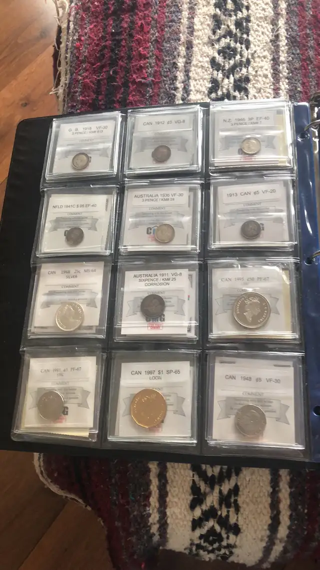 Lots of Silver and graded coins  ship anywhere in Canada - Photo 8