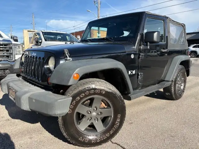 2009 Jeep Wrangler X 4WD 6 SPD MANUAL-NO ACCIDENTS-ALLOYS-ONLY $
