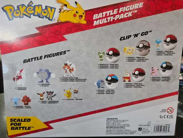 NEW POKEMON BATTLE FIGURE MUTIPACK - Photo 2