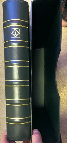 COIN ALBUM, 25 PAGES, EMPTY, SLIPCASE, HIGH END QUALITY GEAR