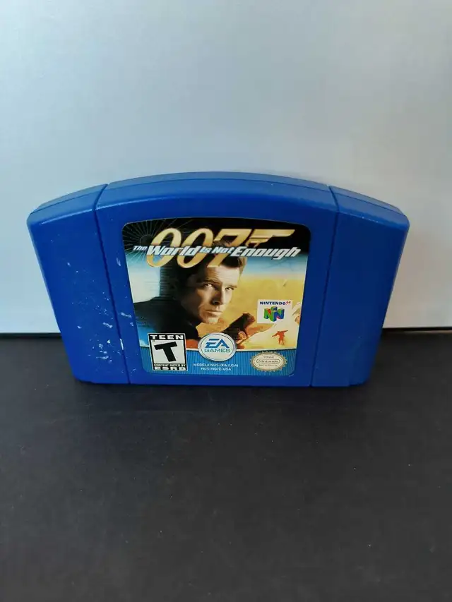 NINTENDO 64 007 THE WORLD IS NOT ENOUGH