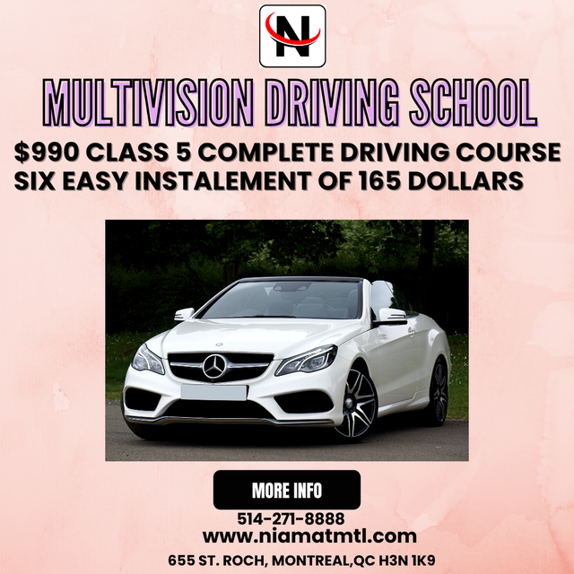 complete car driving course of S.A.A.Q, CLASS-5 (CAR)