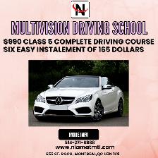 complete car driving course of S.A.A.Q, CLASS-5 (CAR)