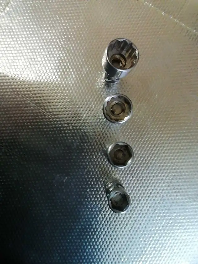 snap-on 4 -  1/4' drive metric swivel sockets - Photo 3