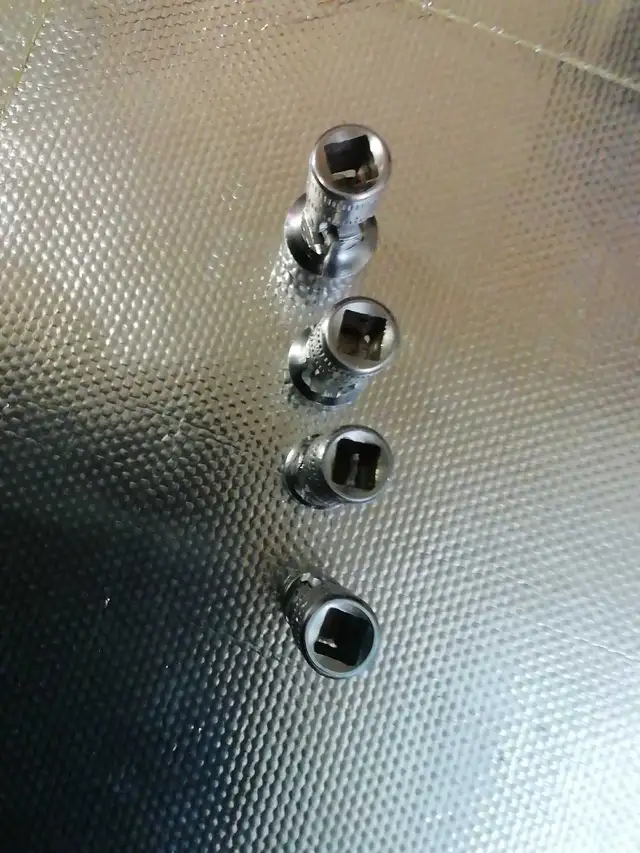 snap-on 4 -  1/4' drive metric swivel sockets - Photo 4