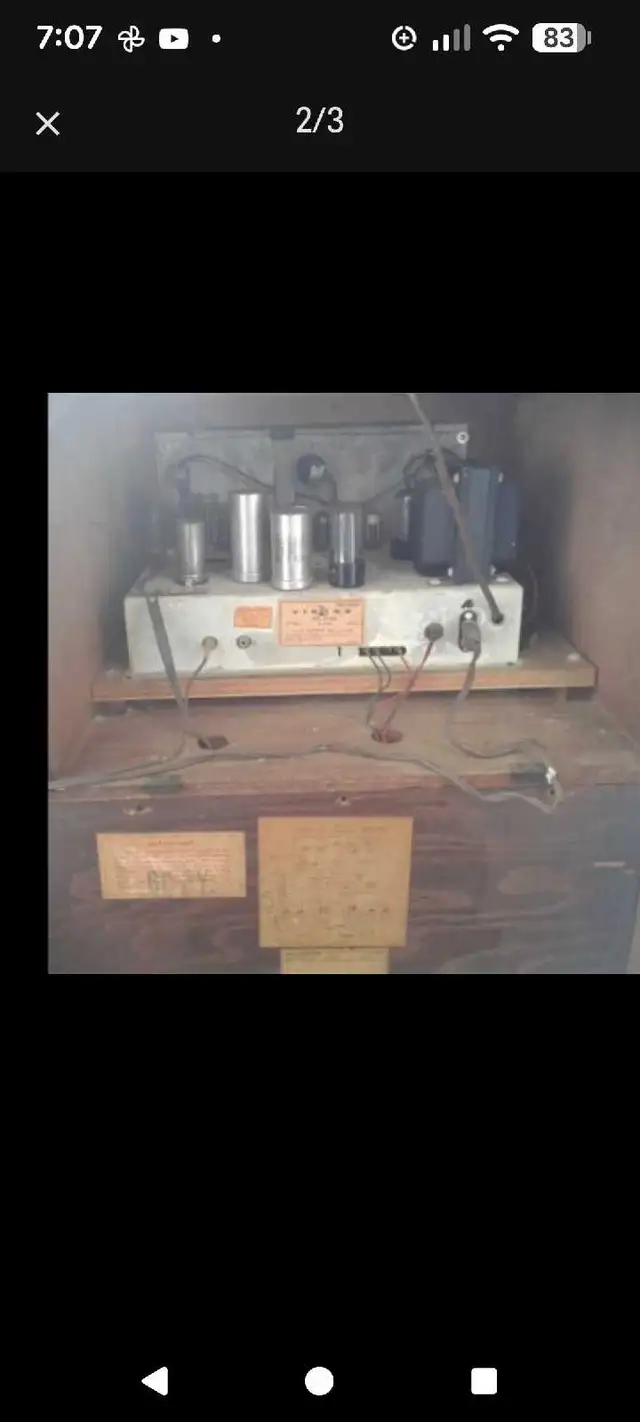 1950's Stero and Record player - Photo 3