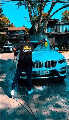 car detailing your driveway