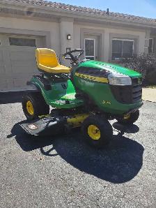 john deere d140 48' lawn tractor