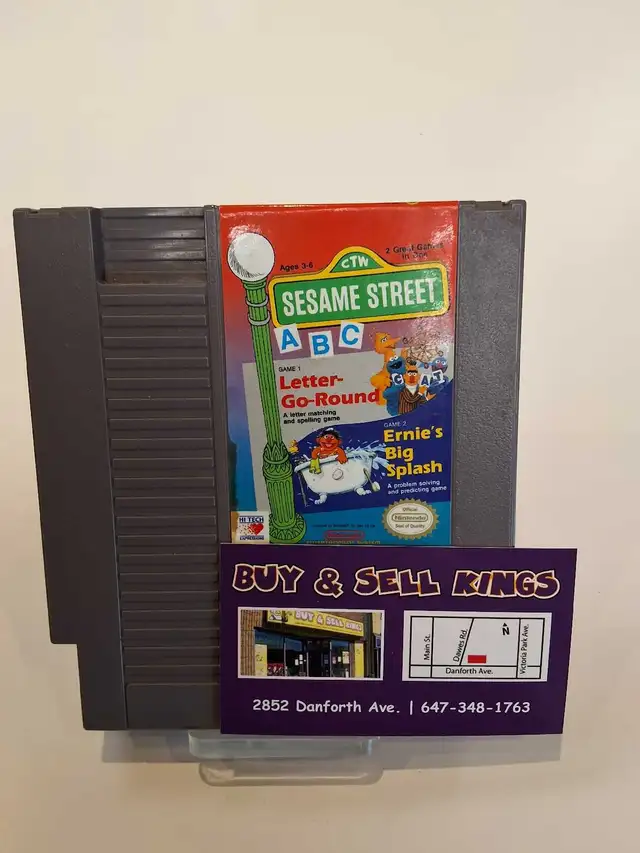 NES Sesame Street AB C
