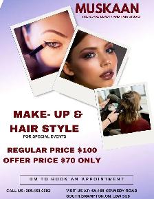 MAKE UP AND HAIR STYLE