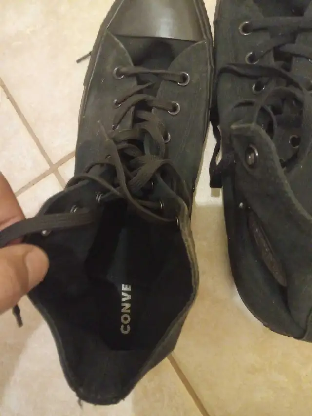 Converse High Tops Perfect Condition Size 13 - Photo 3