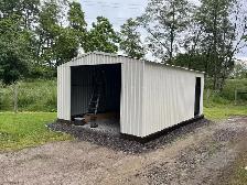 Portable Steel Garage 14x19 – Good Condition - Photo 6