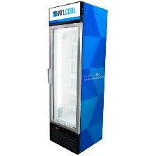 Mtlcool Glass Door Vertical Freezer VF-290