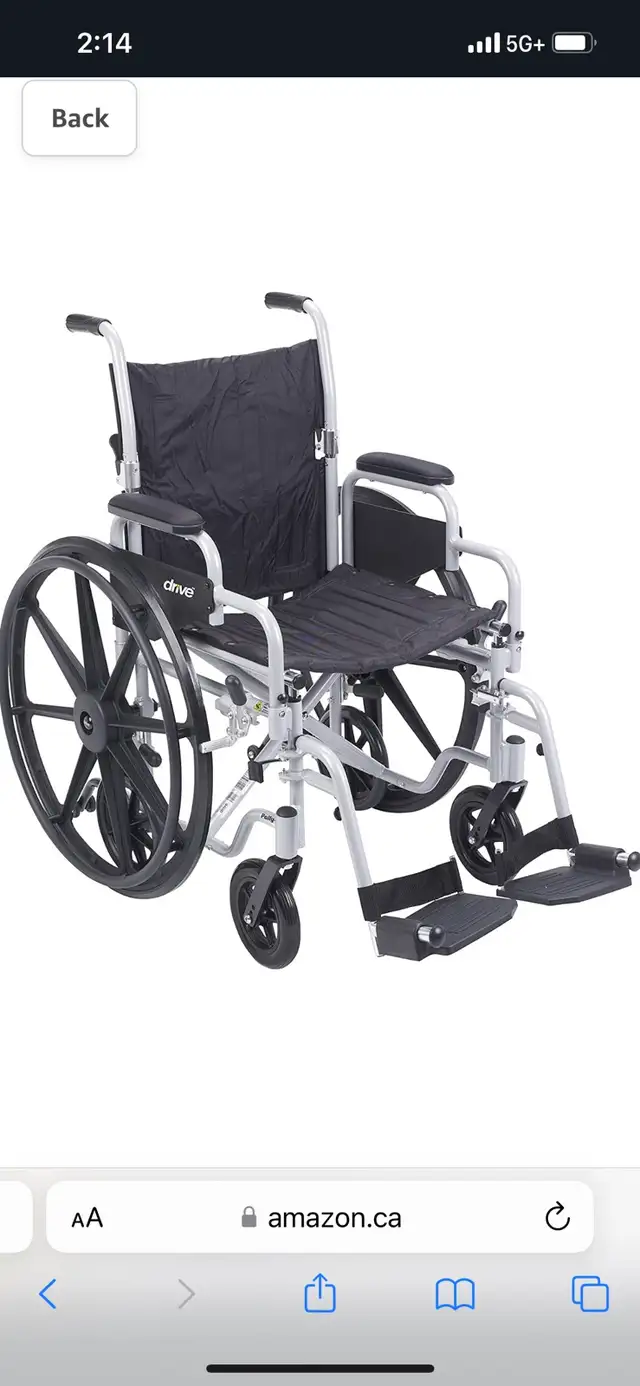 DRIVE MEDICAL POLY FLY TRANSPORT WHEELCHAIR NEW - Photo 3