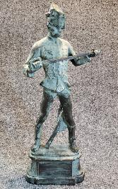 MINUTE MAN? - BRASS or BRONZE CASTING  -  4 lbs. -18 BUCKS!