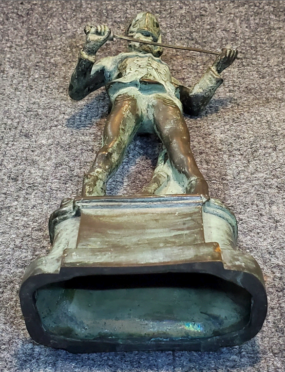 MINUTE MAN? - BRASS or BRONZE CASTING  -  4 lbs. -18 BUCKS! - Photo 3