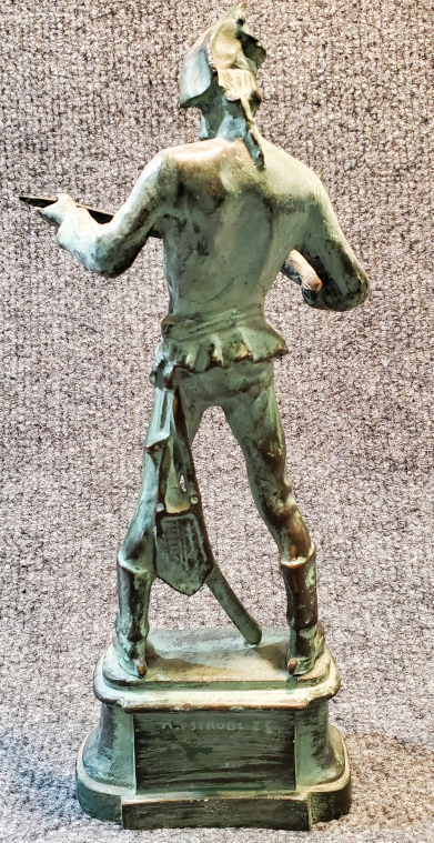 MINUTE MAN? - BRASS or BRONZE CASTING  -  4 lbs. -18 BUCKS! - Photo 5