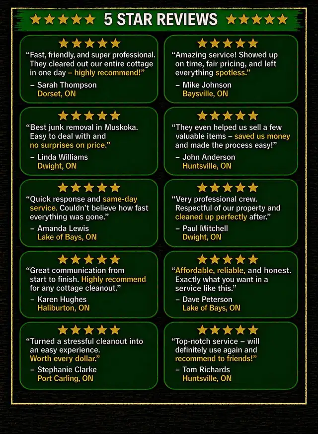 Muskoka Cottage Cleanouts - Photo 10
